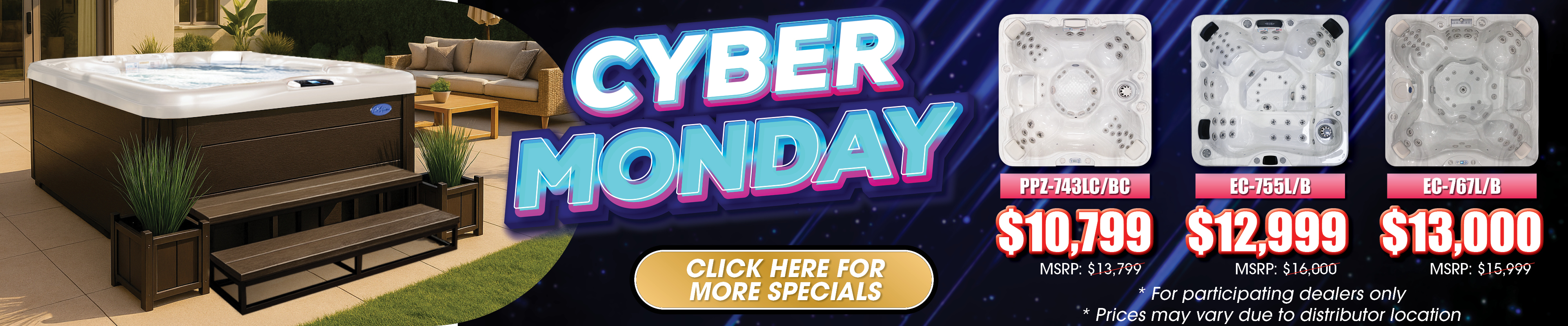 Calspas hot tub being used in a family setting - Ofallon