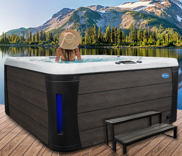 Calspas hot tub being used in a family setting - hot tubs spas for sale Ofallon
